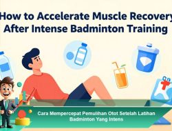 Cara Mempercepat Pemulihan Otot Setelah Latihan Badminton yang Intens