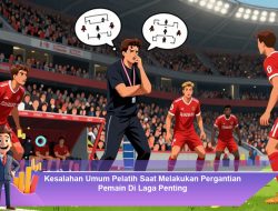 Kesalahan Umum Pelatih Saat Melakukan Pergantian Pemain Di Laga Penting