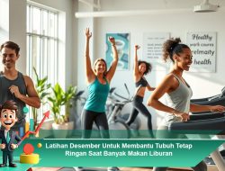 Latihan Desember Untuk Membantu Tubuh Tetap Ringan Saat Banyak Makan Liburan