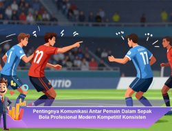 Pentingnya Komunikasi Antar Pemain Dalam Sepak Bola Profesional Modern Kompetitif Konsisten
