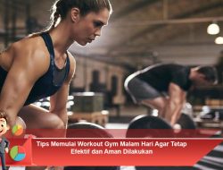 Tips Memulai Workout Gym Malam Hari Agar Tetap Efektif dan Aman Dilakukan