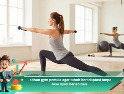 Latihan Gym Pemula Agar Tubuh Beradaptasi Tanpa Rasa Nyeri Berlebihan